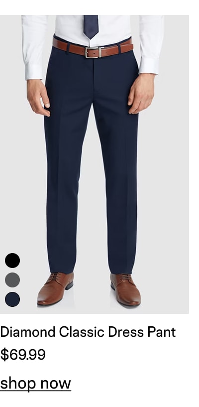 Diamond Classic Stretch Dress Pant