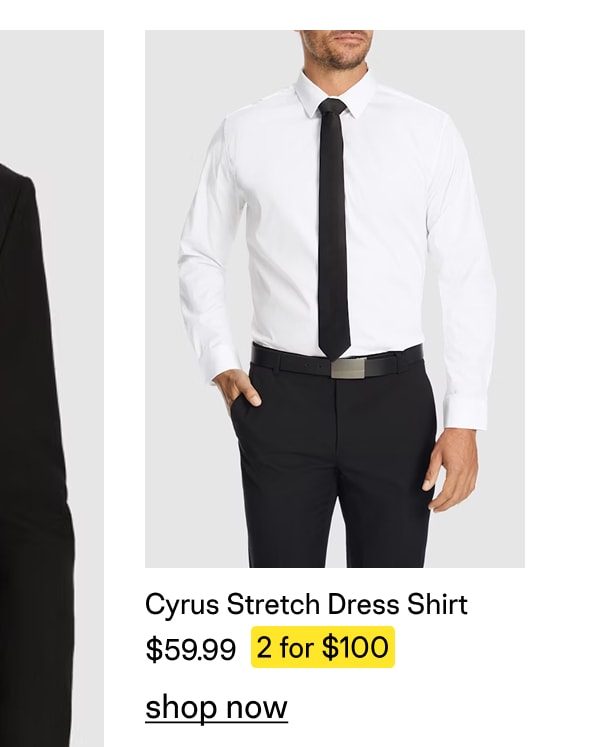 Cyrus Stretch Dress Shirt
