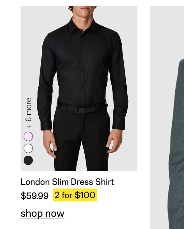London Slim Dress Shirt