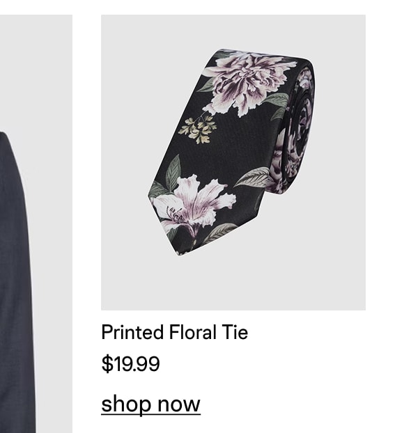 Printed Floral 6 Cm Tie