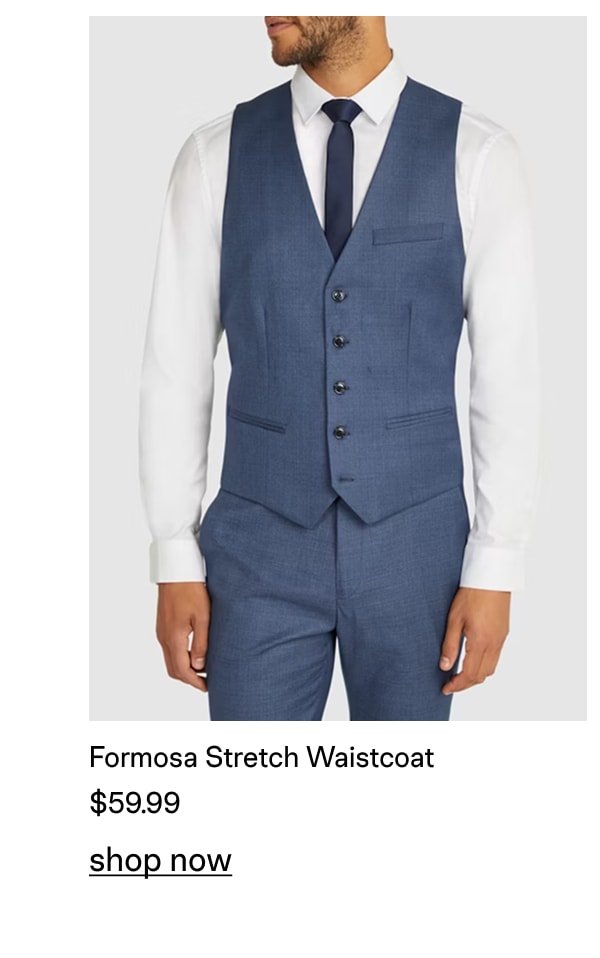 Formosa Stretch Waistcoat