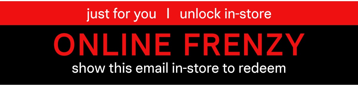 Online Frenzy 4 days only