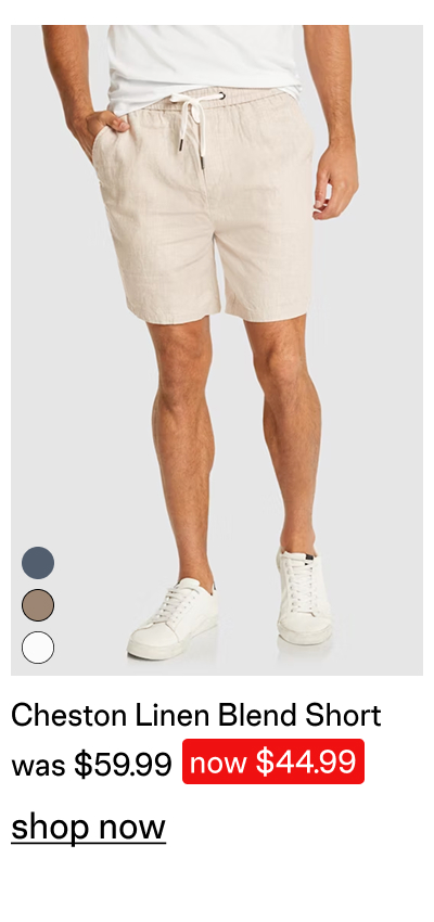 Cheston Linen Blend Short