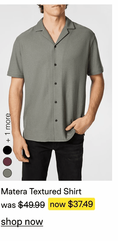 Green Matera Textured Shirt
