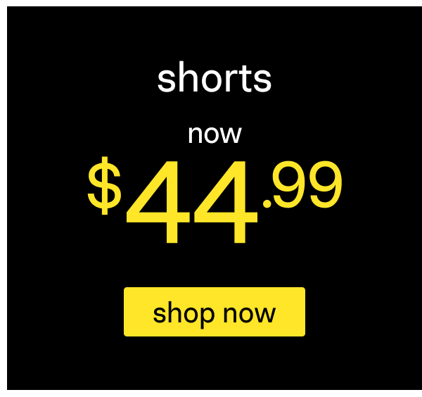 Black Friday Shorts