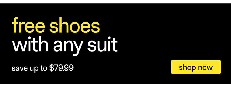 Free Shoes With Any Suit