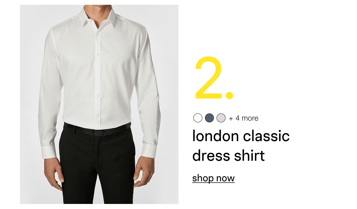 2. London Classic Dress Shirt