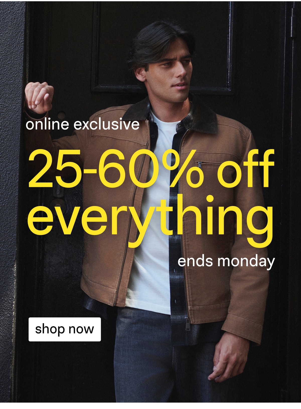 Shop 25-60% Off Everything!