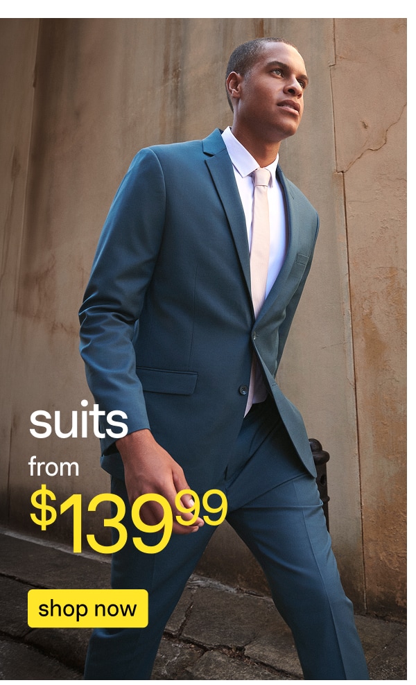 Shop Suits From $139.99