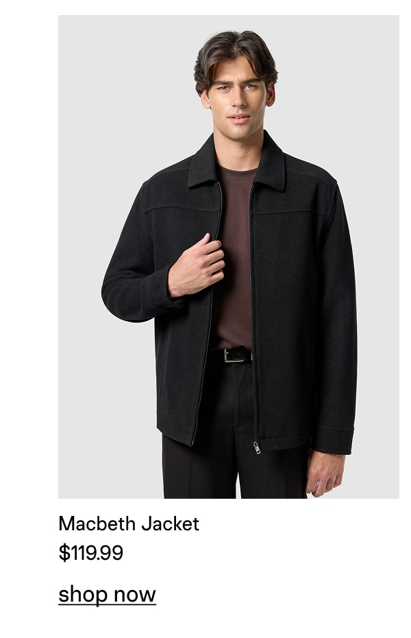 Black Macbeth Jacket