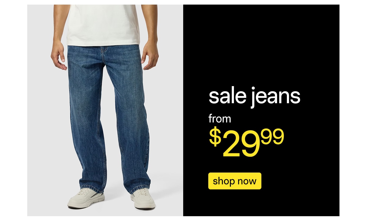 Shop Sale Jeans From $29.99