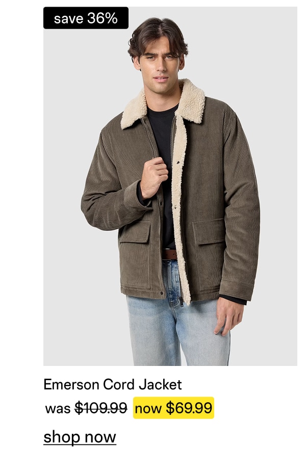 Military Green Emerson Cord Jacket