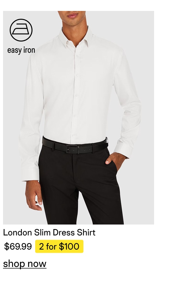 White London Slim Dress Shirt