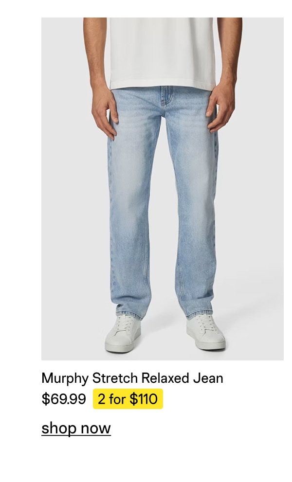 Light Blue Murphy Stretch Relaxed Jean