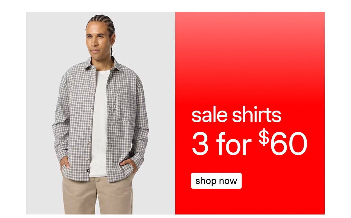 Shop Sale Shirts 3 for $60