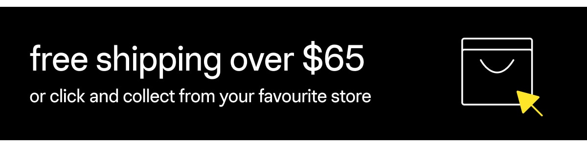 Free Shipping Over $65