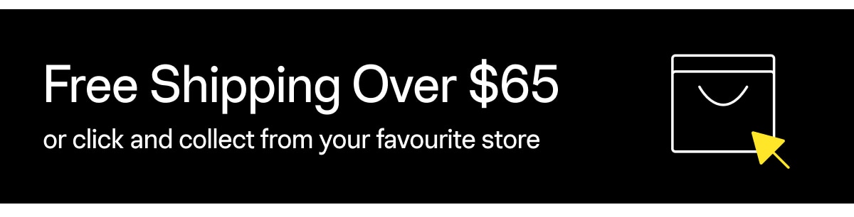Free Shipping Over $65