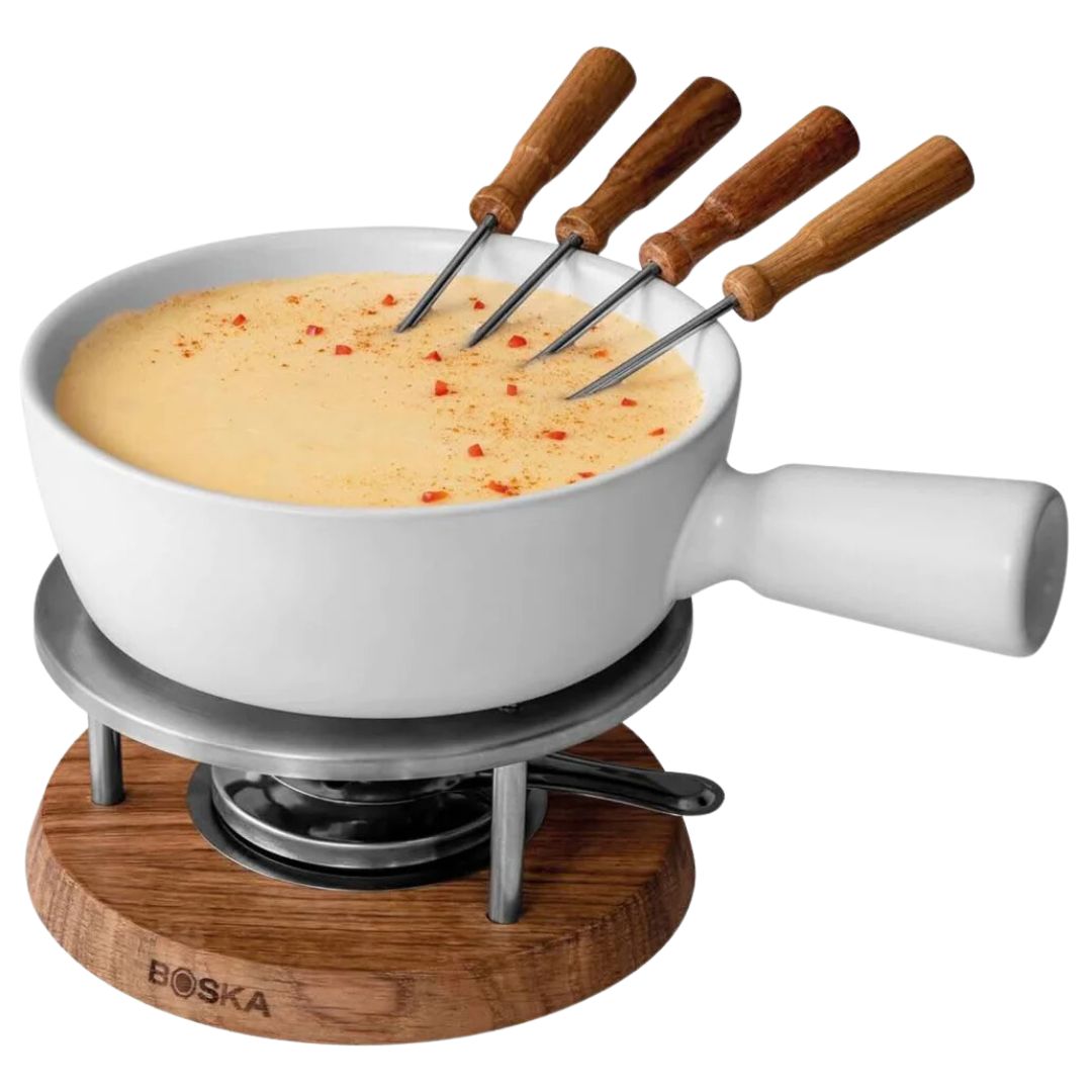 Boska Fondueset Bianco - 4 personen - wit