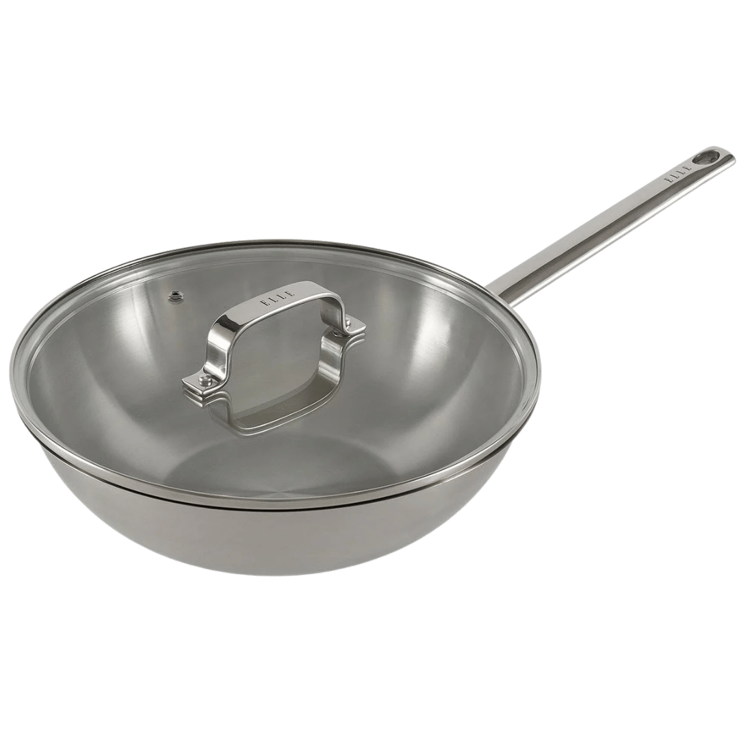 ELLE Gourmet Moderne Wokpan met Deksel - Ø 28 cm