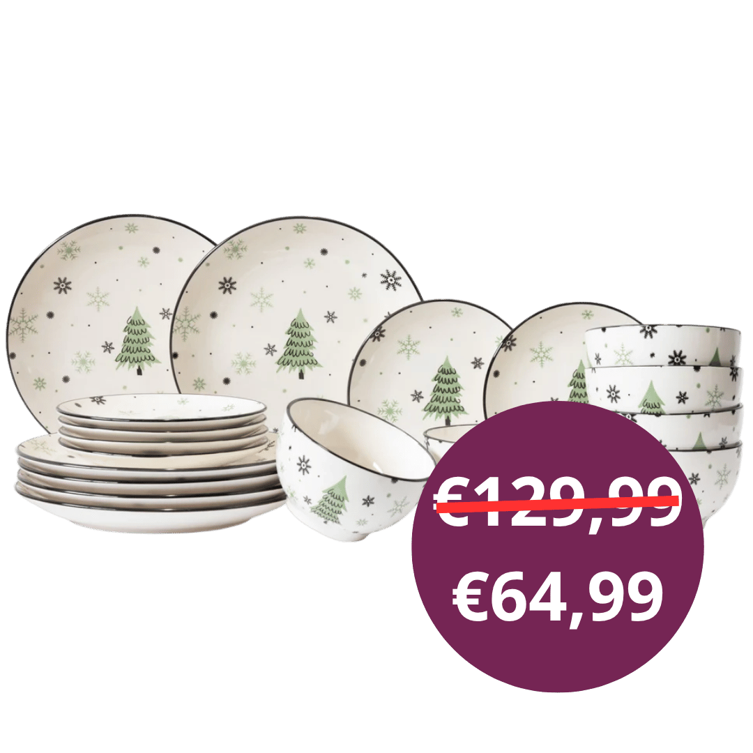 Cookinglife Kerstservies Groen