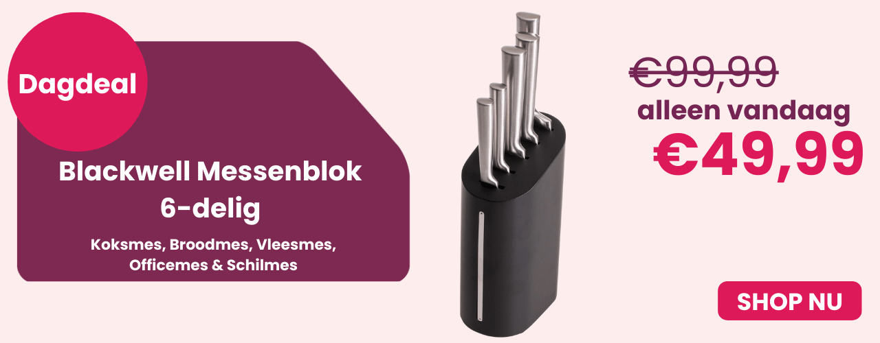 Dagdeal Blackwell Messenblok 6-delig
