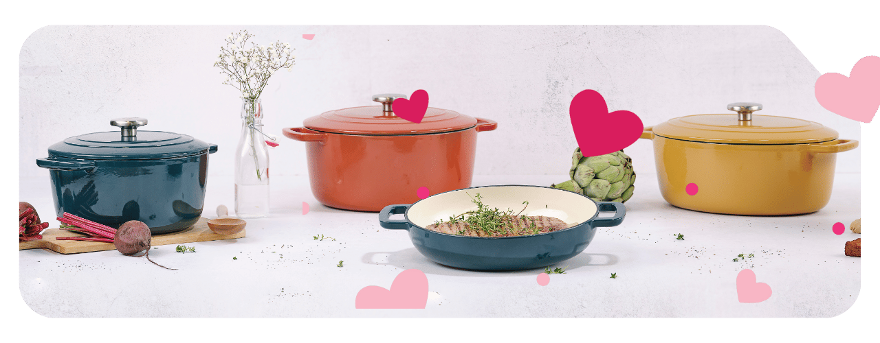 Braadpannen Valentijn