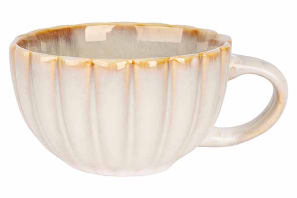 Image of Cosy & Trendy Koffiekopjes Astera Pearl Beige 450 ml - 4 Stuks