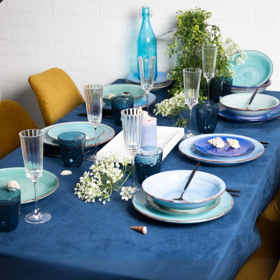 Cookinglife Serviesset Delice Blauw