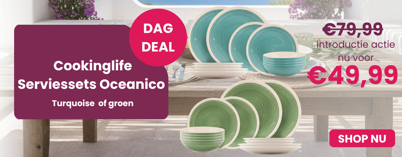 Dagdeal Cookinglife serviessets Oceanico 