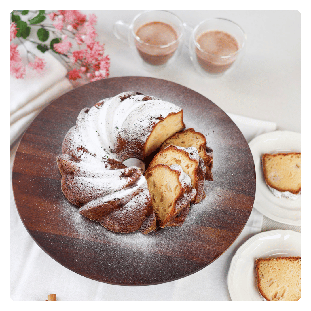 Recept Tulband appelcake