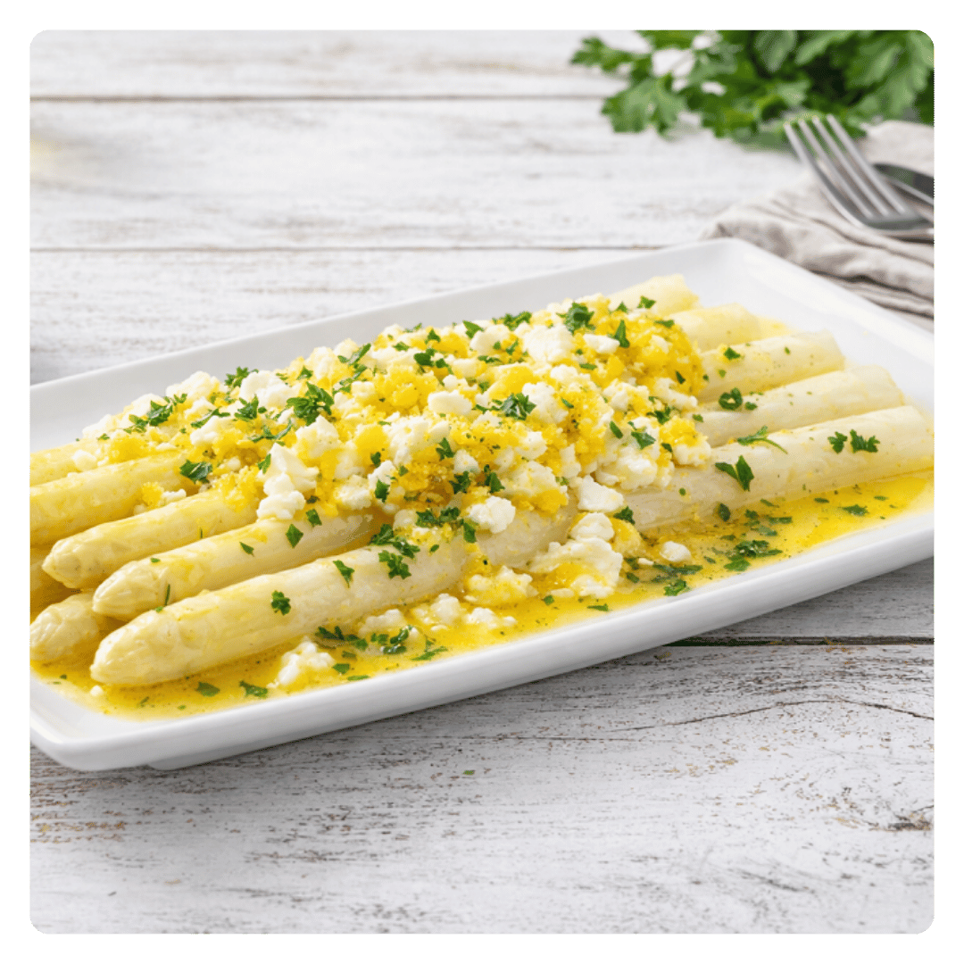 Recept witte asperges met ei 