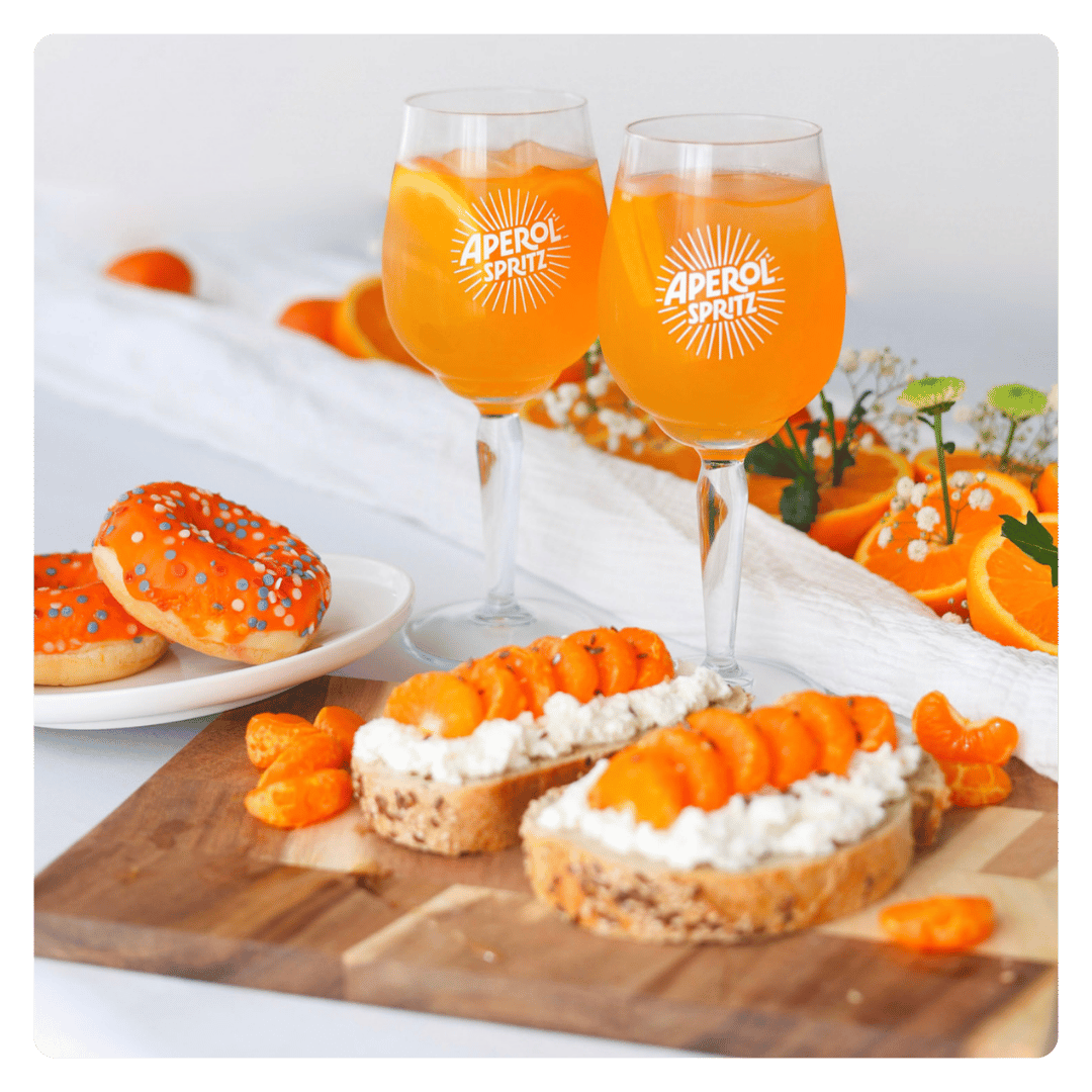 Aperol glazen 