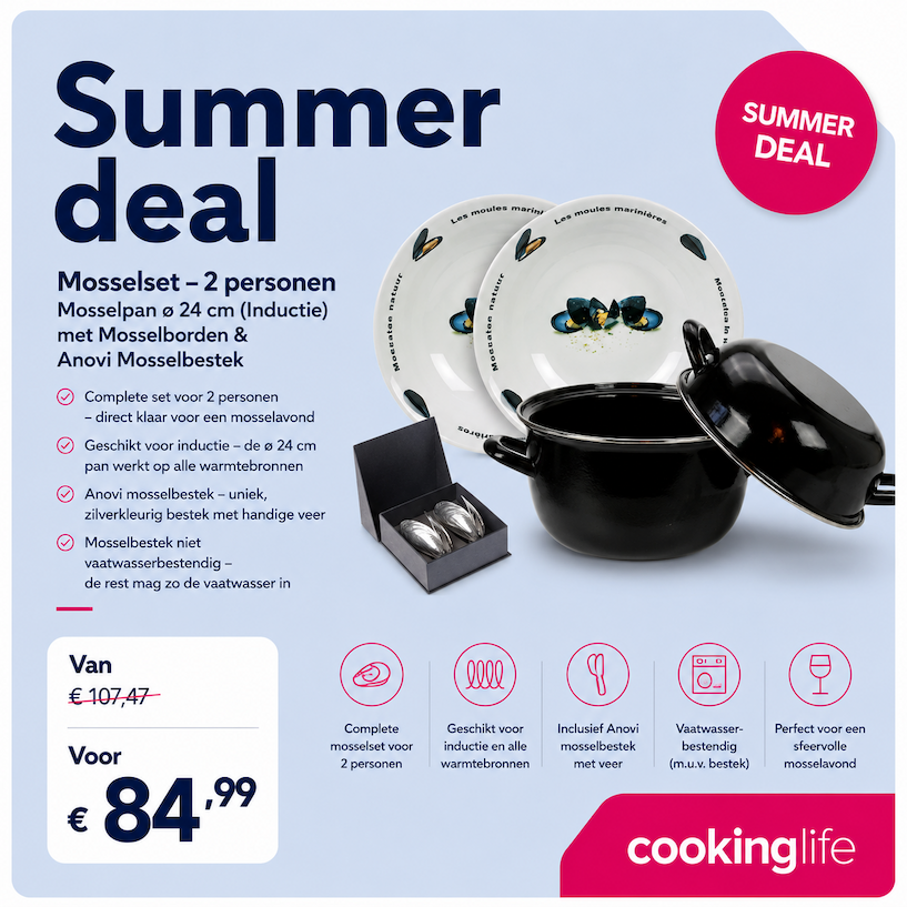 Summer deal mossel set