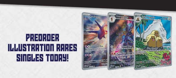 Preorder PKM SV Surging Sparks Illustration Rare singles today!