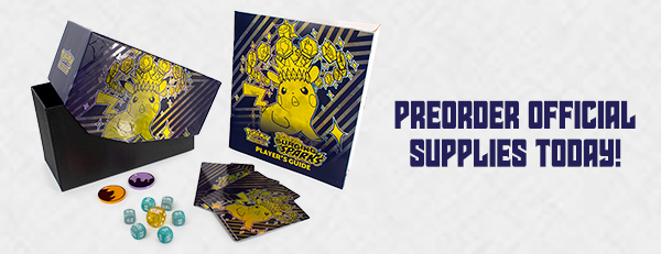 Preorder PKM SV Surging Sparks official supplies today!