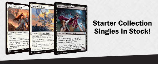 MTG FND Starter Collection Singles available now!