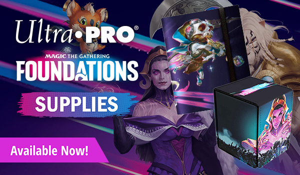 MTG Foundations supplies available now!