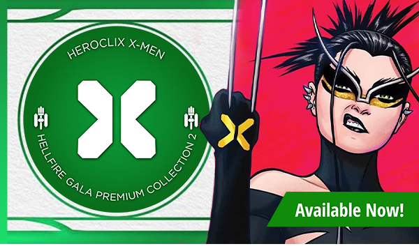 Heroclix Marvel X-Men Hellfire Gala Premium Collection 2 is available now!