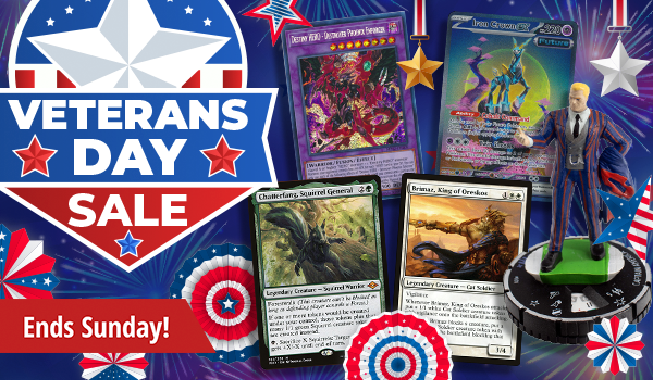 Veteran's Day Sale ends Sunday!