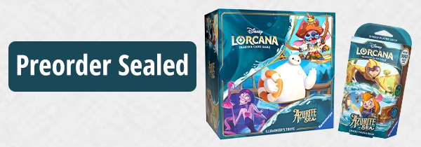 Preorder Lorcana Azurite Sea sealed now!