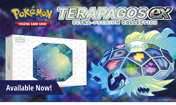 Pokemon Terapagos Ultra-Premium Collection available now!