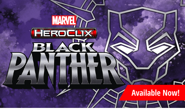 HeroClix Marvel Black Panther available now!