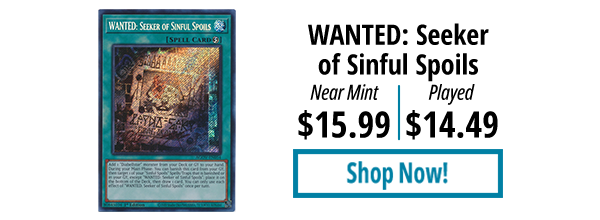 WANTED: Seeker of Sinful Spoils is available for as low as $14.49!