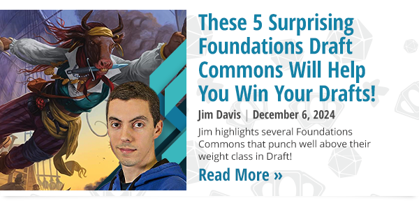 Read These 5 Surprising Foundations Draft Commons Will Help You Win Your Drafts! by Jim Davis now!