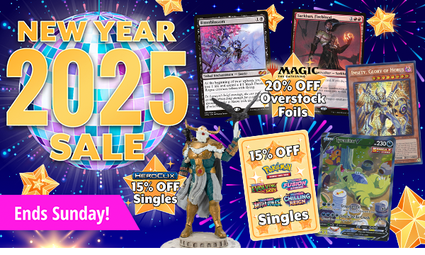 New Year 2025 Sale ends Sunday!