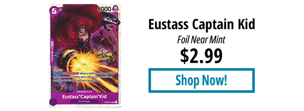 Eustass"Captain"Kid is available for $2.99!