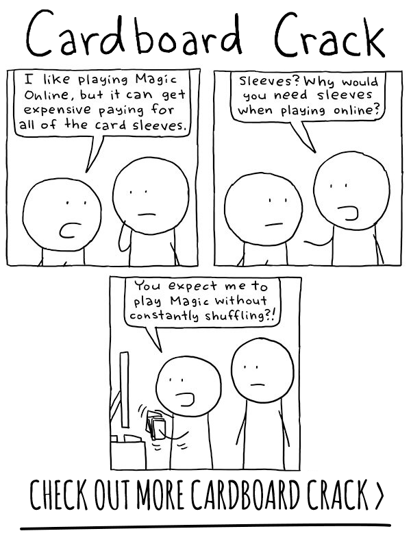 New Cardboard Crack comic every Monday!