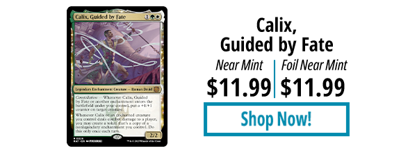 Calix, Guided by Fate is available for $11.99!