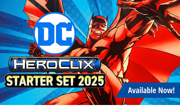 DC HeroClix Starter Set 2025 available now!