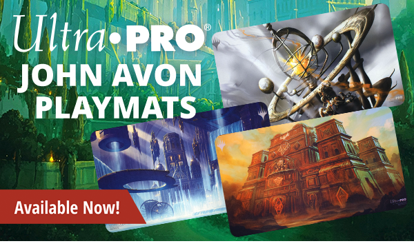 UltraPro John Avon playmats available now!